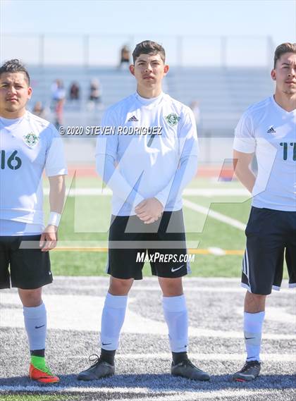 Thumbnail 3 in Encina Prep vs. Le Grand (CIF SJS D6 Final) photogallery.
