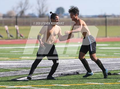 Thumbnail 2 in Encina Prep vs. Le Grand (CIF SJS D6 Final) photogallery.