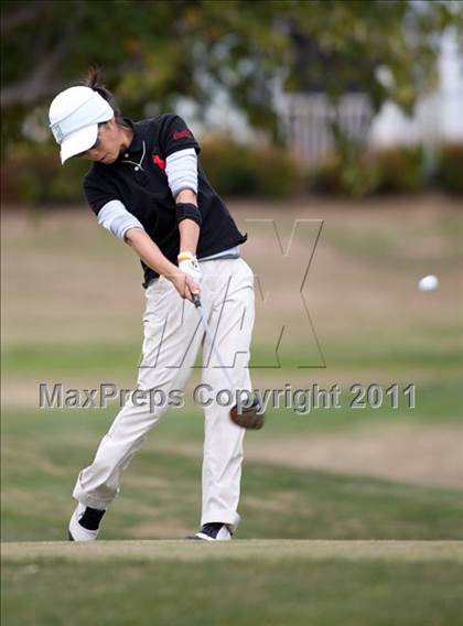 Thumbnail 1 in CIF State SoCal Girls Golf Championships photogallery.