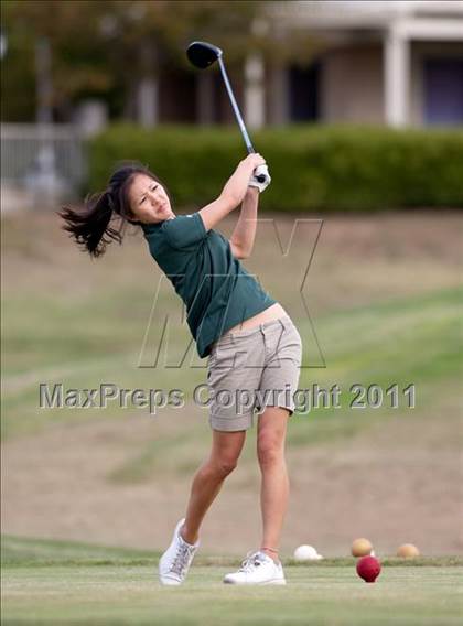 Thumbnail 2 in CIF State SoCal Girls Golf Championships photogallery.