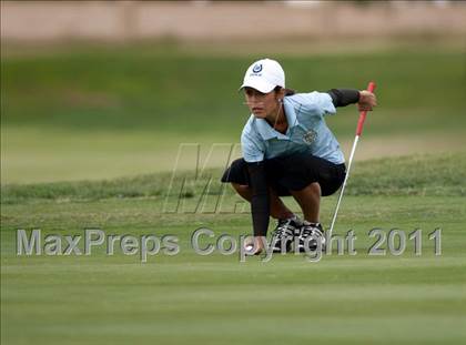 Thumbnail 1 in CIF State SoCal Girls Golf Championships photogallery.