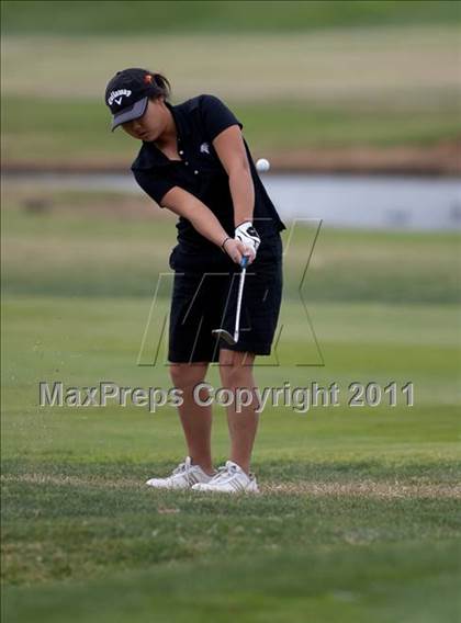 Thumbnail 2 in CIF State SoCal Girls Golf Championships photogallery.