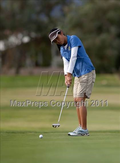 Thumbnail 1 in CIF State SoCal Girls Golf Championships photogallery.