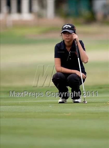 Thumbnail 3 in CIF State SoCal Girls Golf Championships photogallery.