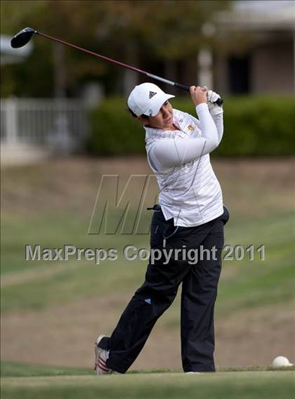 Thumbnail 2 in CIF State SoCal Girls Golf Championships photogallery.