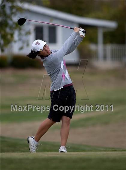 Thumbnail 1 in CIF State SoCal Girls Golf Championships photogallery.