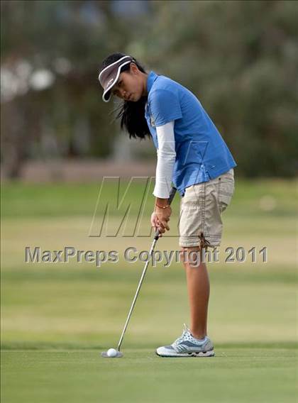 Thumbnail 3 in CIF State SoCal Girls Golf Championships photogallery.