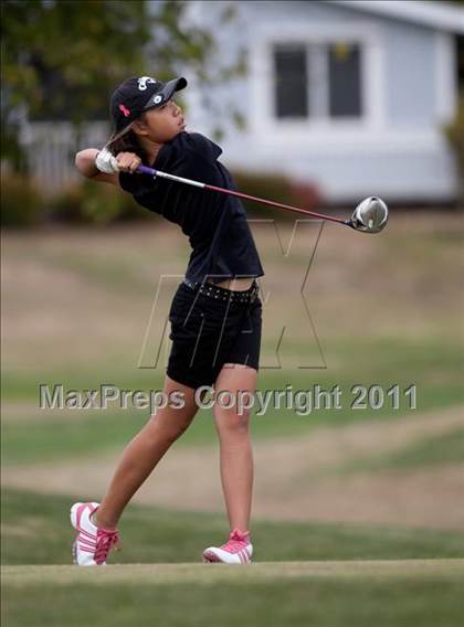 Thumbnail 1 in CIF State SoCal Girls Golf Championships photogallery.