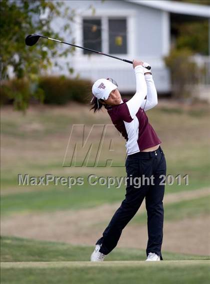 Thumbnail 2 in CIF State SoCal Girls Golf Championships photogallery.