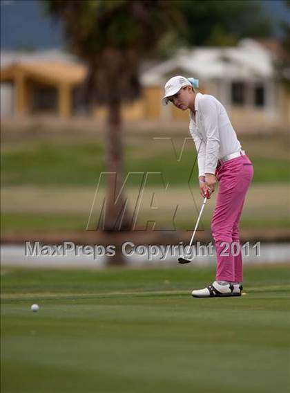 Thumbnail 1 in CIF State SoCal Girls Golf Championships photogallery.