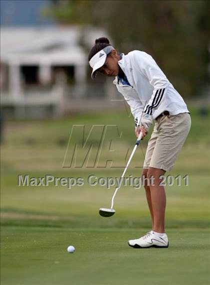 Thumbnail 3 in CIF State SoCal Girls Golf Championships photogallery.