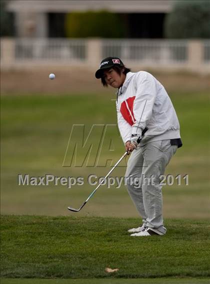 Thumbnail 1 in CIF State SoCal Girls Golf Championships photogallery.