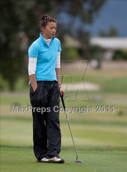 Thumbnail 3 in CIF State SoCal Girls Golf Championships photogallery.