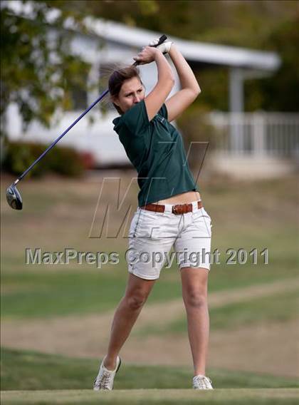 Thumbnail 2 in CIF State SoCal Girls Golf Championships photogallery.