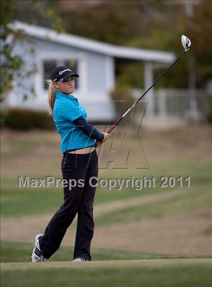 Thumbnail 2 in CIF State SoCal Girls Golf Championships photogallery.