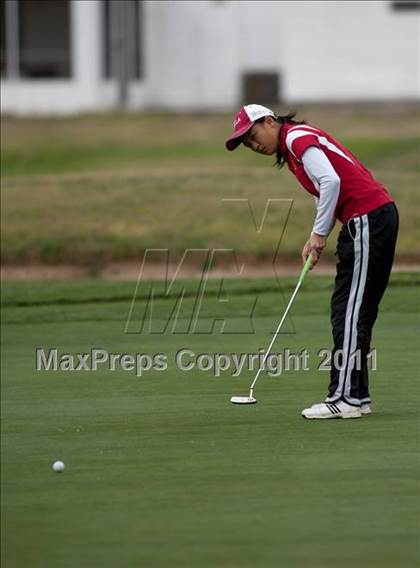 Thumbnail 2 in CIF State SoCal Girls Golf Championships photogallery.
