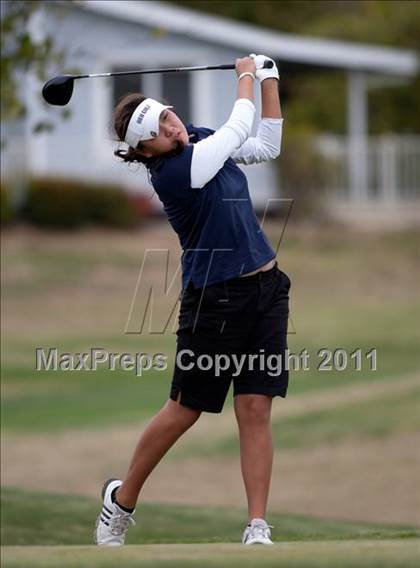 Thumbnail 2 in CIF State SoCal Girls Golf Championships photogallery.