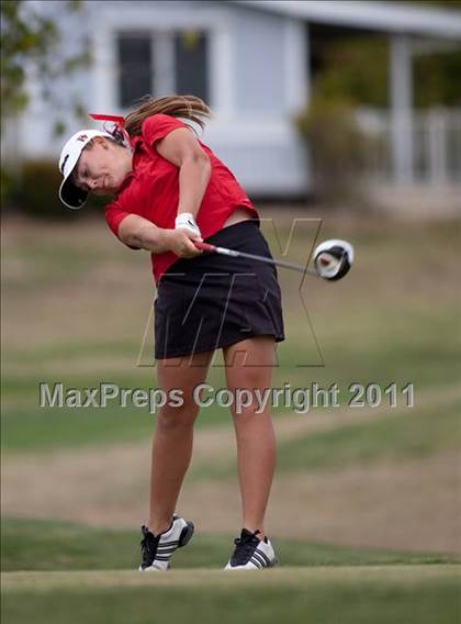 Thumbnail 2 in CIF State SoCal Girls Golf Championships photogallery.