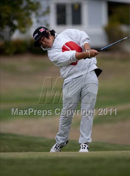 Thumbnail 1 in CIF State SoCal Girls Golf Championships photogallery.