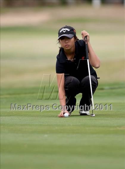 Thumbnail 3 in CIF State SoCal Girls Golf Championships photogallery.