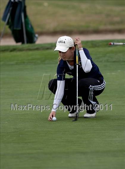 Thumbnail 1 in CIF State SoCal Girls Golf Championships photogallery.