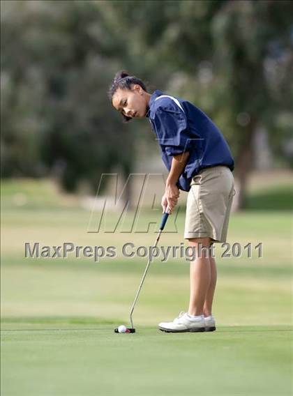 Thumbnail 2 in CIF State SoCal Girls Golf Championships photogallery.