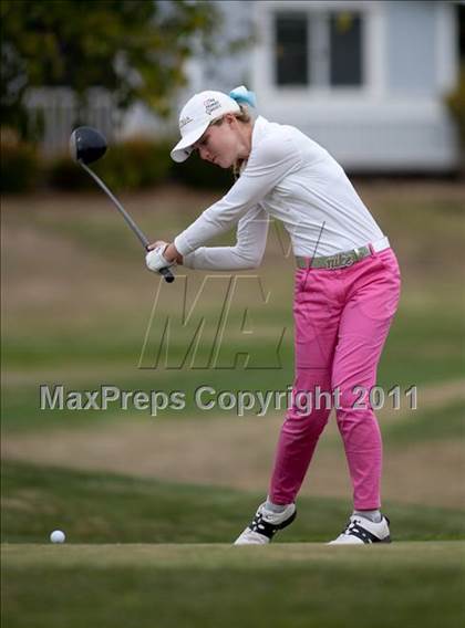 Thumbnail 3 in CIF State SoCal Girls Golf Championships photogallery.