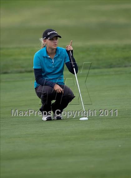 Thumbnail 1 in CIF State SoCal Girls Golf Championships photogallery.