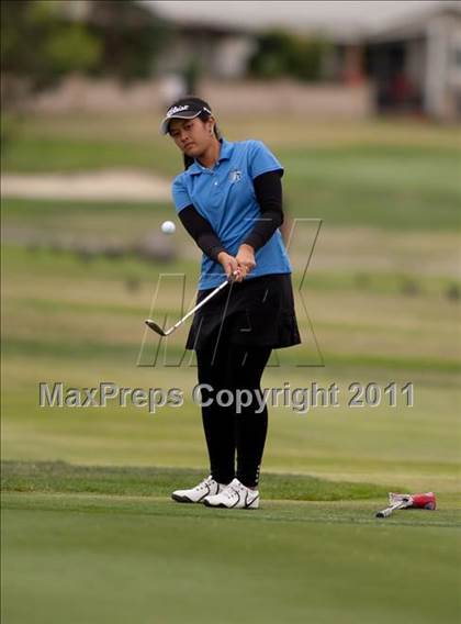 Thumbnail 1 in CIF State SoCal Girls Golf Championships photogallery.