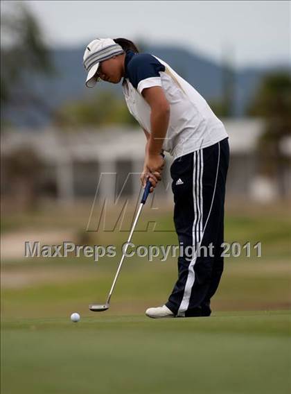 Thumbnail 3 in CIF State SoCal Girls Golf Championships photogallery.