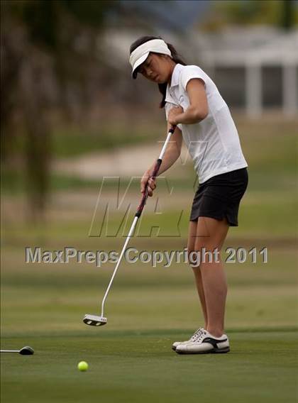 Thumbnail 1 in CIF State SoCal Girls Golf Championships photogallery.