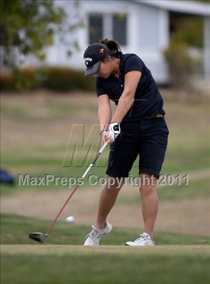 Thumbnail 2 in CIF State SoCal Girls Golf Championships photogallery.