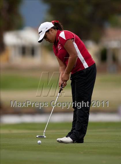 Thumbnail 3 in CIF State SoCal Girls Golf Championships photogallery.