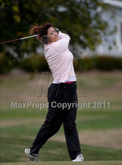 Thumbnail 1 in CIF State SoCal Girls Golf Championships photogallery.