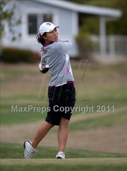 Thumbnail 2 in CIF State SoCal Girls Golf Championships photogallery.