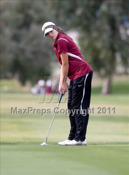 Thumbnail 3 in CIF State SoCal Girls Golf Championships photogallery.