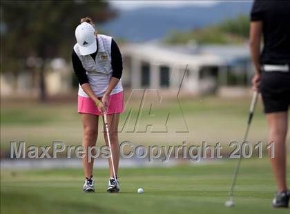 Thumbnail 1 in CIF State SoCal Girls Golf Championships photogallery.