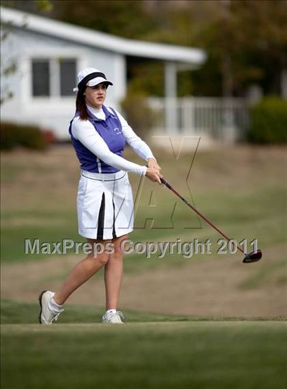 Thumbnail 2 in CIF State SoCal Girls Golf Championships photogallery.