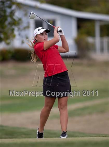 Thumbnail 1 in CIF State SoCal Girls Golf Championships photogallery.