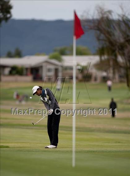 Thumbnail 3 in CIF State SoCal Girls Golf Championships photogallery.