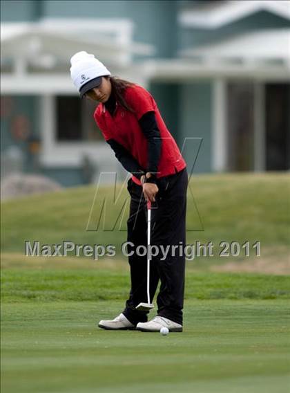 Thumbnail 1 in CIF State SoCal Girls Golf Championships photogallery.