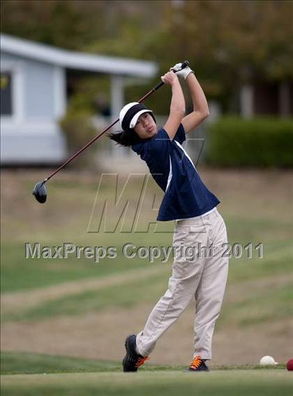 Thumbnail 1 in CIF State SoCal Girls Golf Championships photogallery.