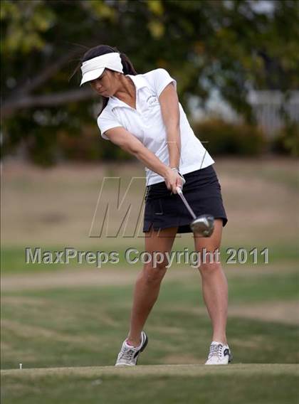 Thumbnail 2 in CIF State SoCal Girls Golf Championships photogallery.