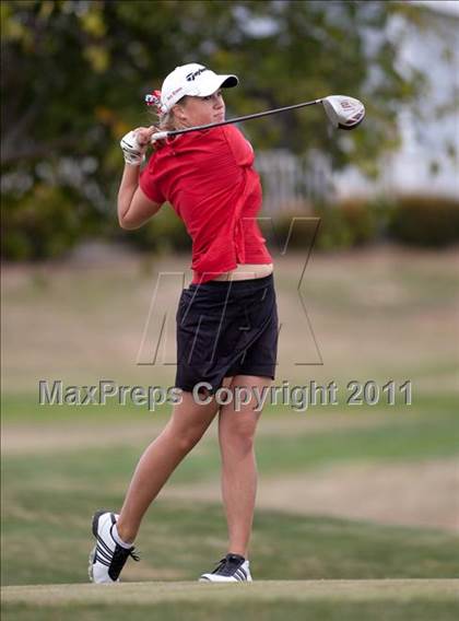 Thumbnail 2 in CIF State SoCal Girls Golf Championships photogallery.