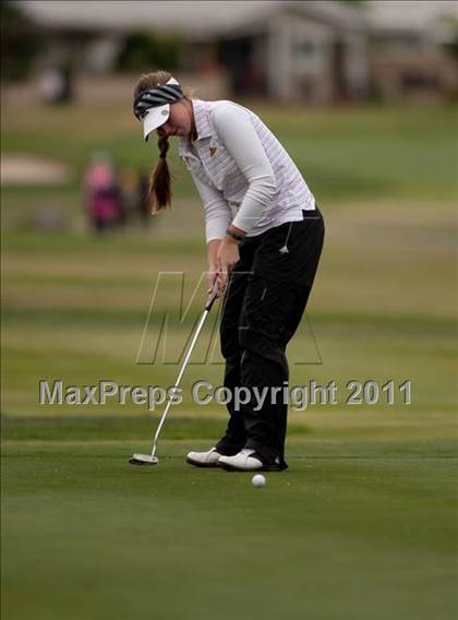 Thumbnail 1 in CIF State SoCal Girls Golf Championships photogallery.