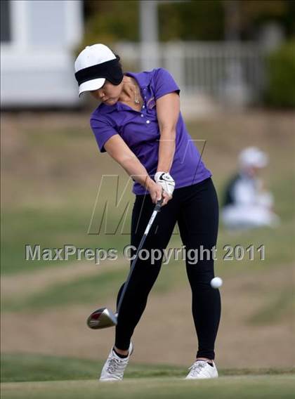 Thumbnail 2 in CIF State SoCal Girls Golf Championships photogallery.