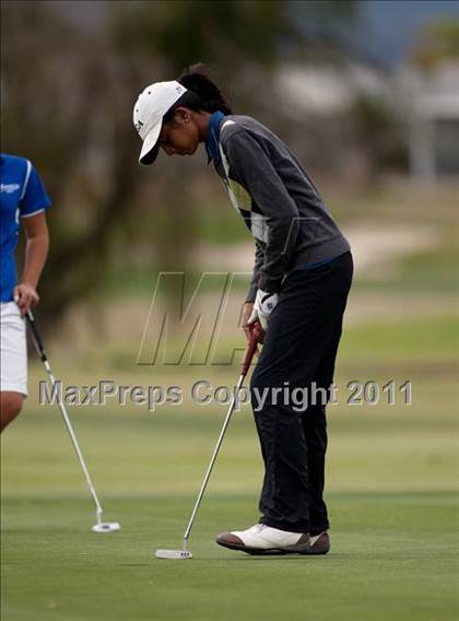 Thumbnail 2 in CIF State SoCal Girls Golf Championships photogallery.