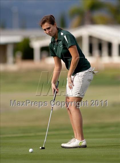Thumbnail 1 in CIF State SoCal Girls Golf Championships photogallery.