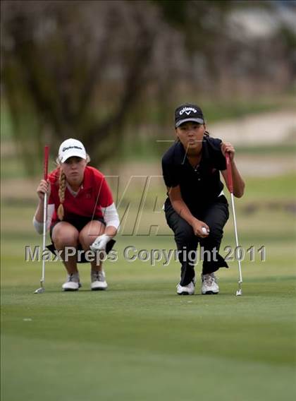 Thumbnail 3 in CIF State SoCal Girls Golf Championships photogallery.