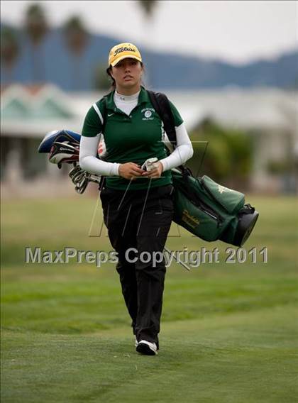 Thumbnail 3 in CIF State SoCal Girls Golf Championships photogallery.